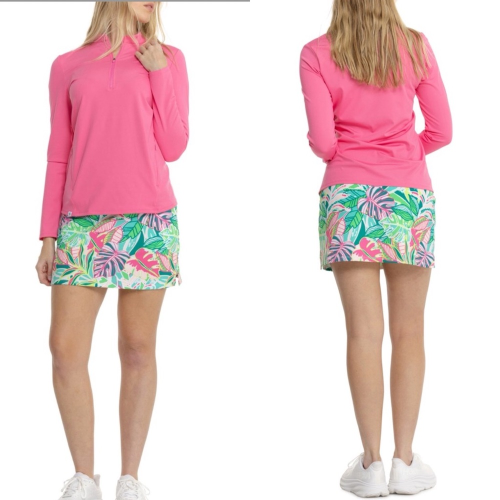 NWT Pink Long Sleeve Top and skirt set